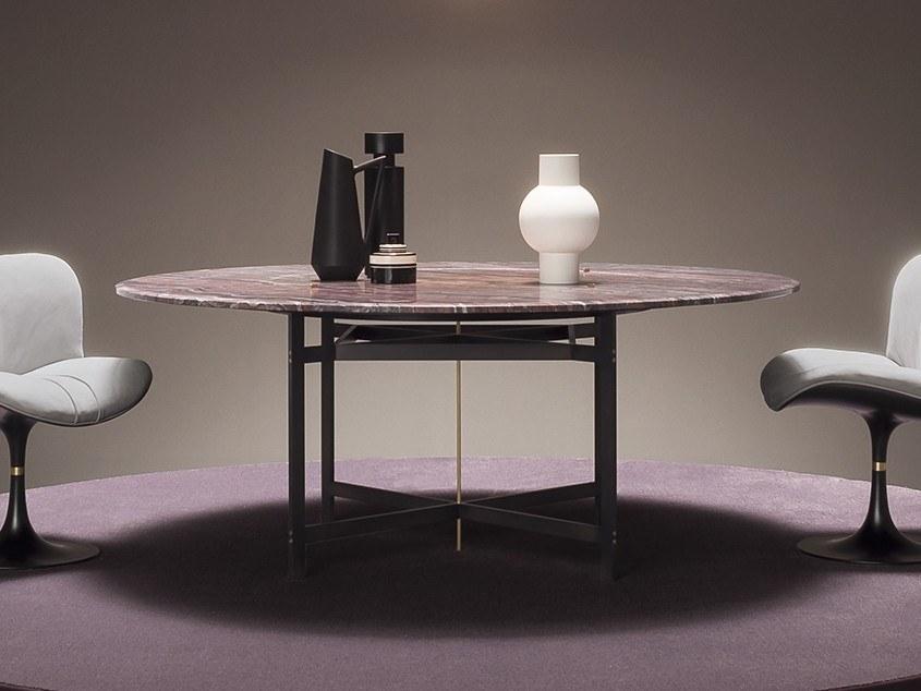PLACÈ Round marble table