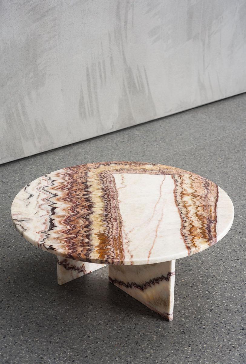 TEBE Round marble coffee table TEBE Round marble coffee table