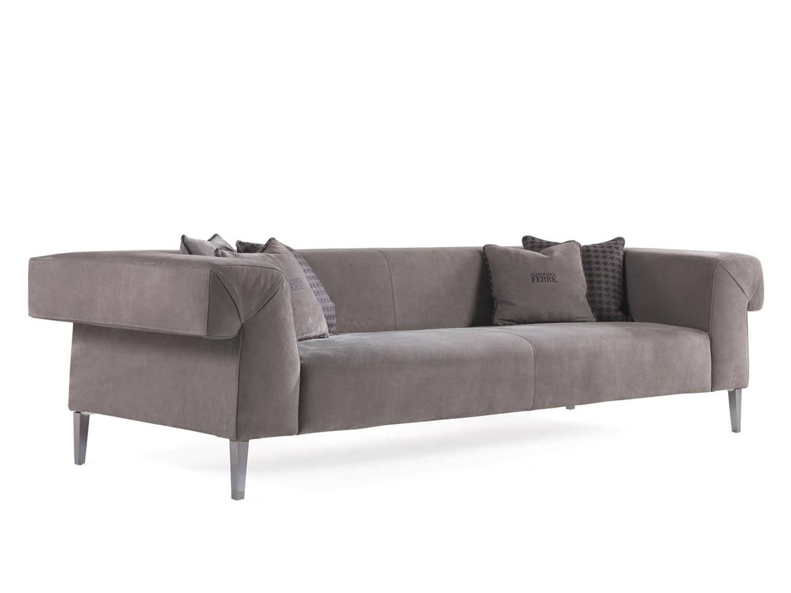 SOHO 3 seater leather sofa