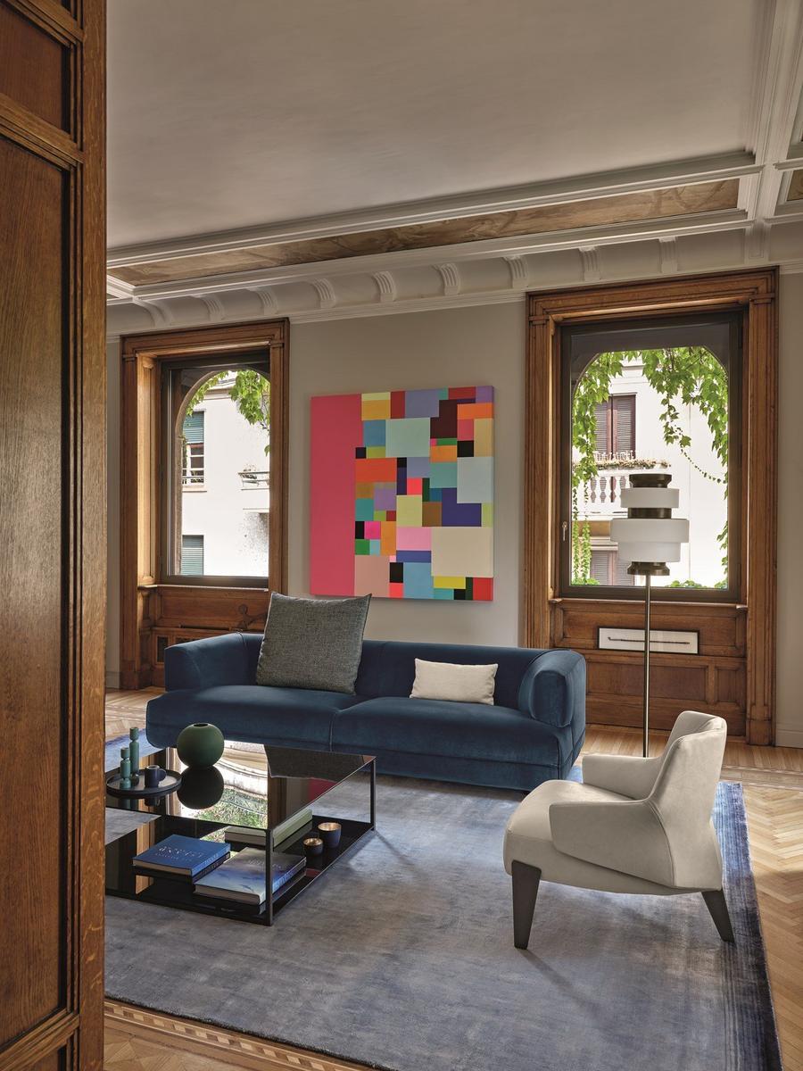 STARMAN 2 seater fabric sofa