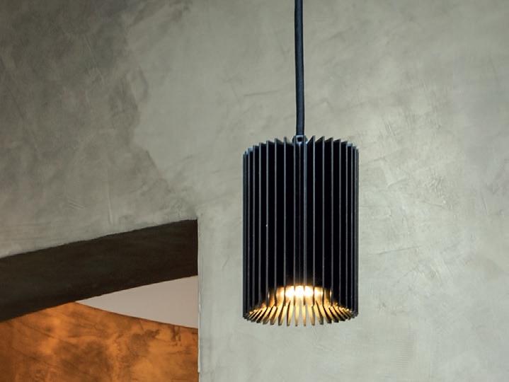 COOLFIN JR LED aluminium pendant lamp