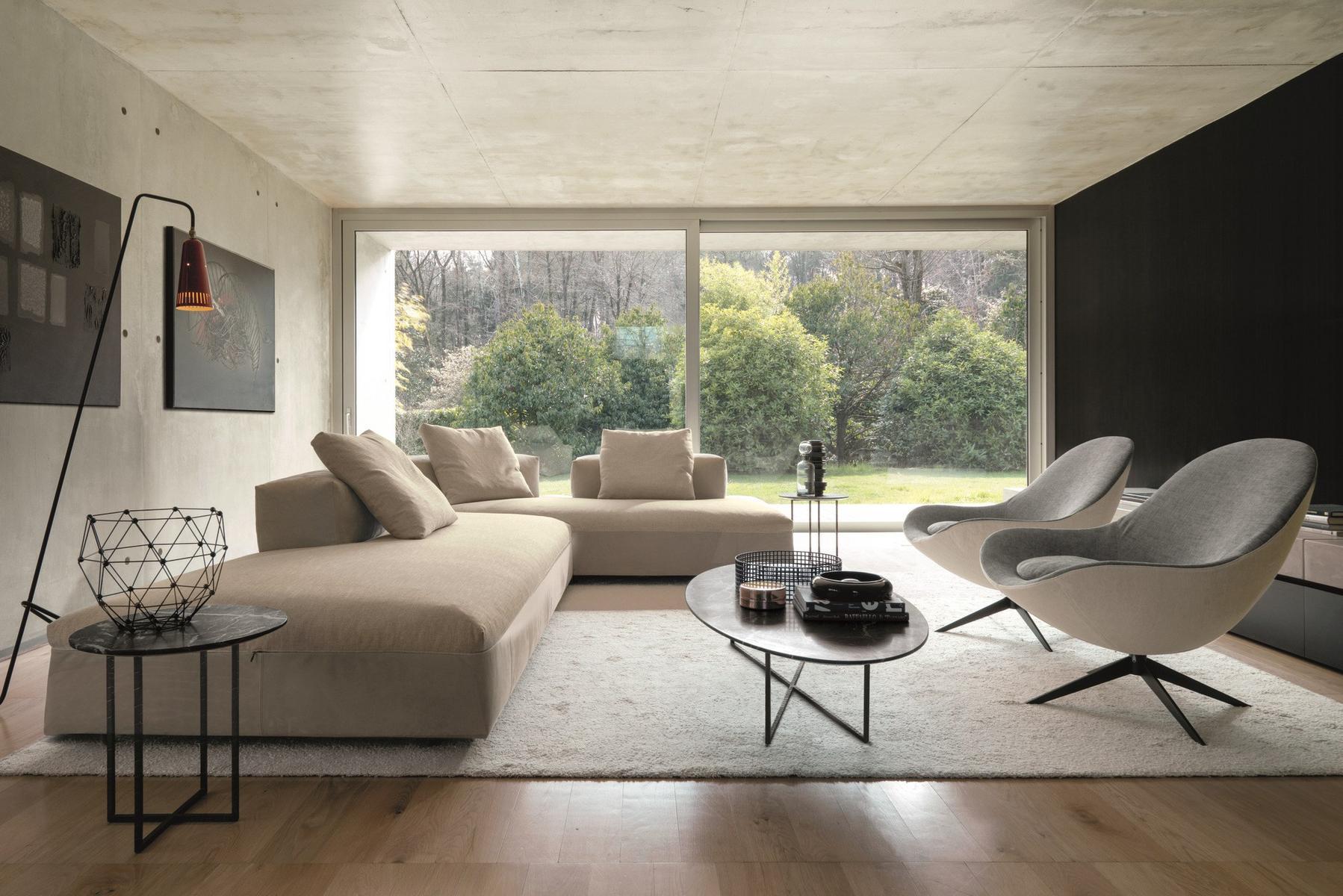 SOOR Armchair with 4-spoke base