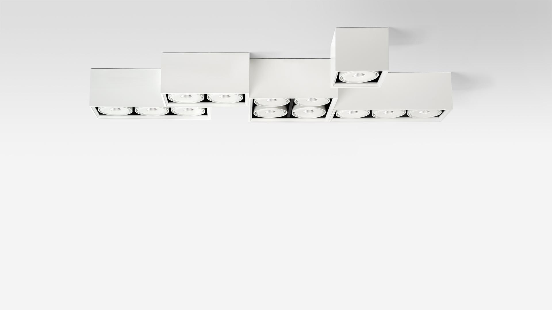 ORBITAL SURFACE 4 LARK-111 LED ceiling aluminium spotlight