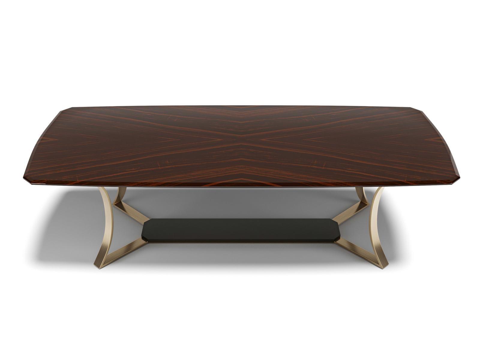 MUST R Rectangular wooden dining table