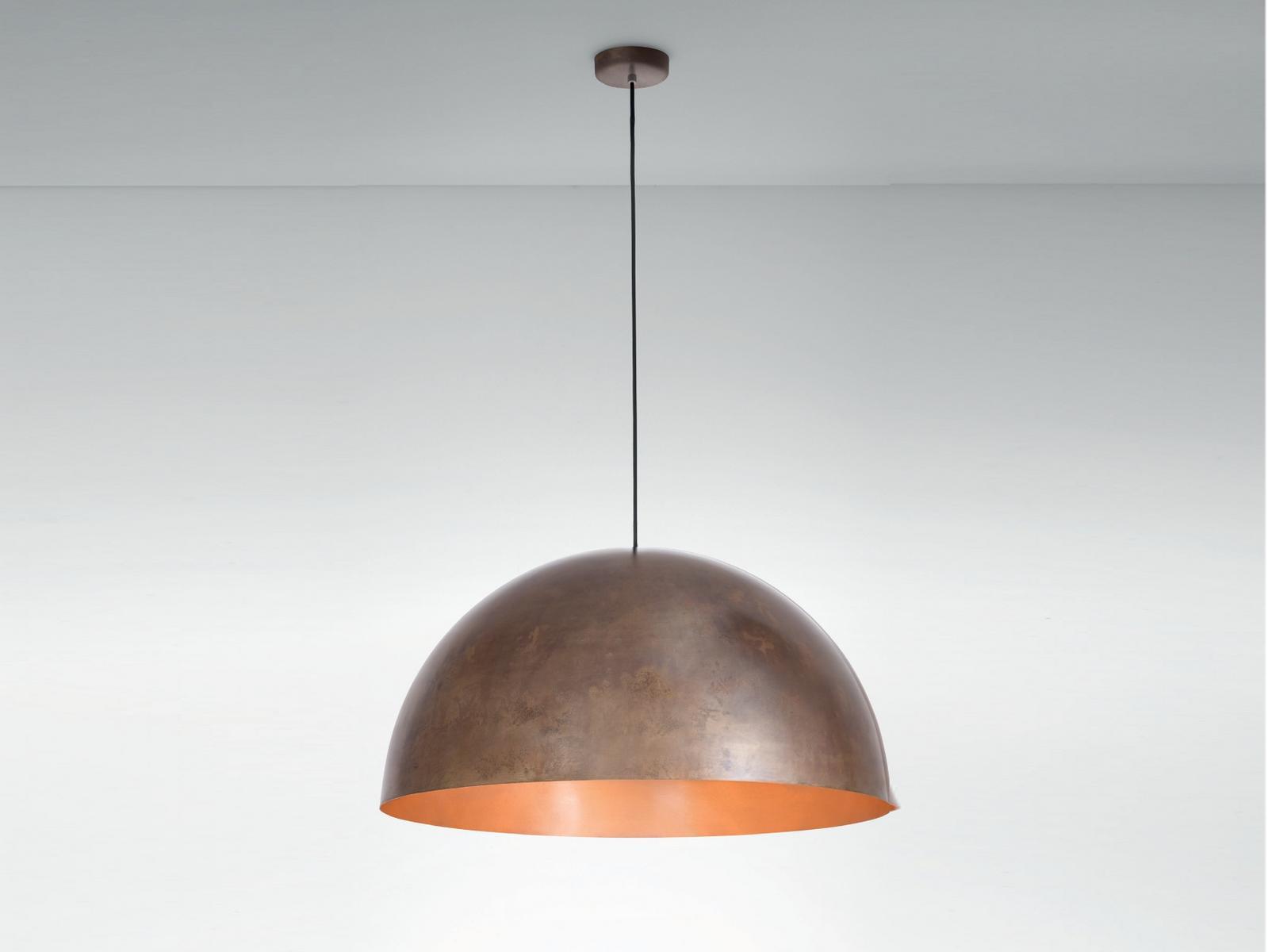 ORU F25 A07 Burnished copper pendant lamp