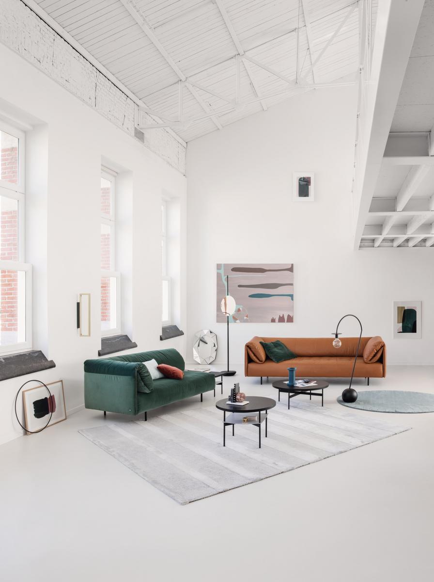 520 ALMA Leather sofa