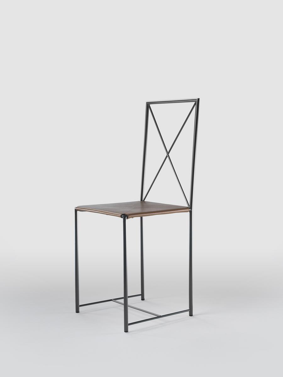 MOKA Open back metal chair