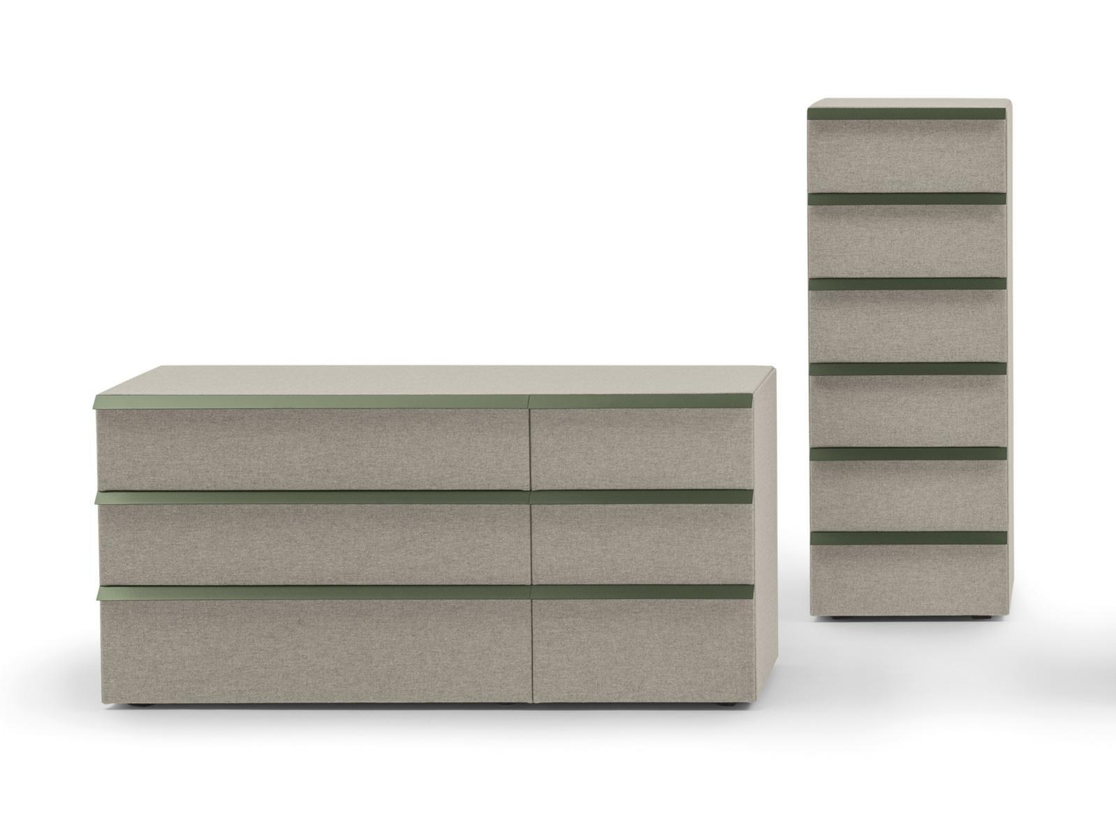 OIKOS Wooden and fabric storage system