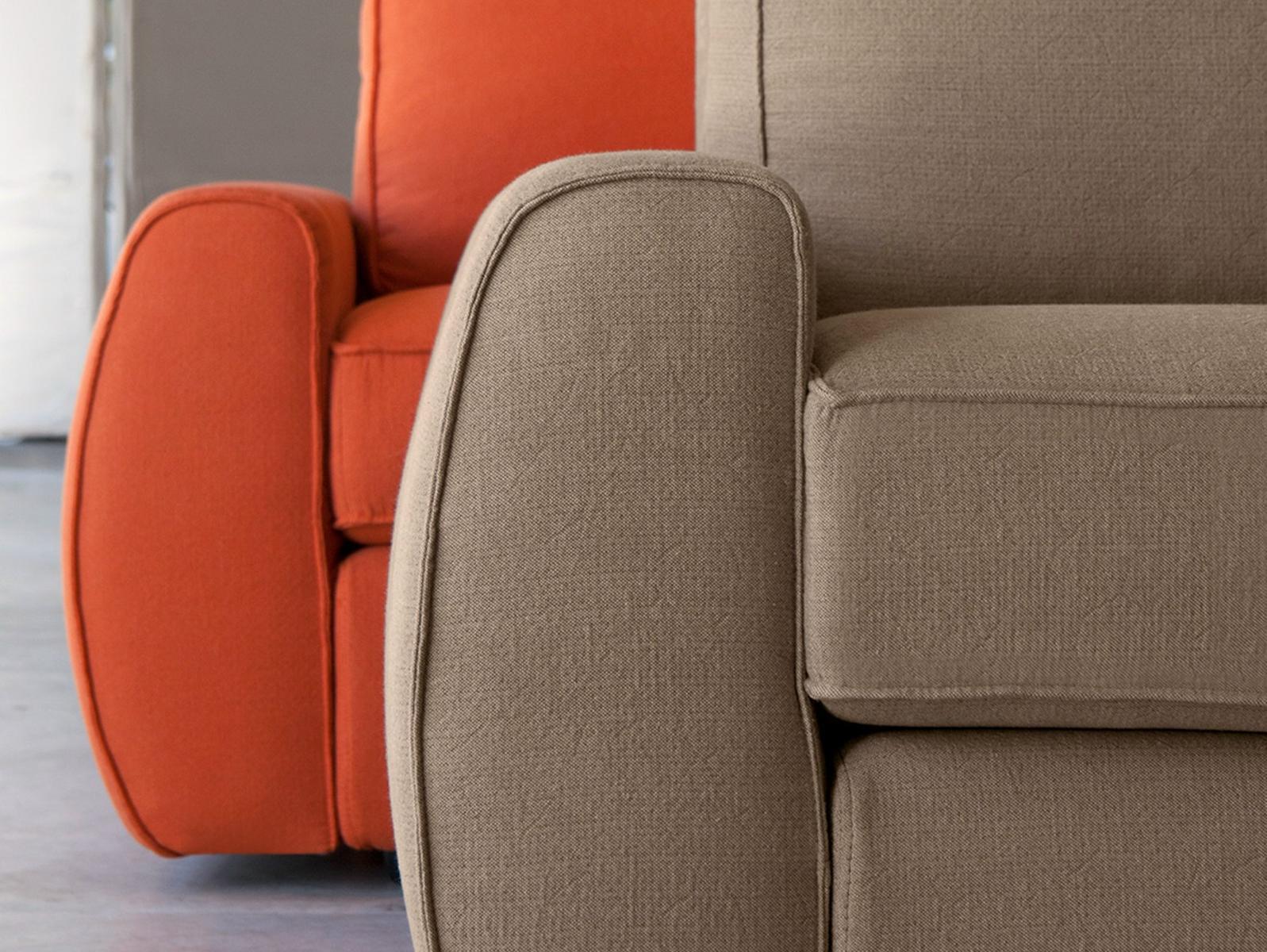 SHEPARD Sectional fabric sofa