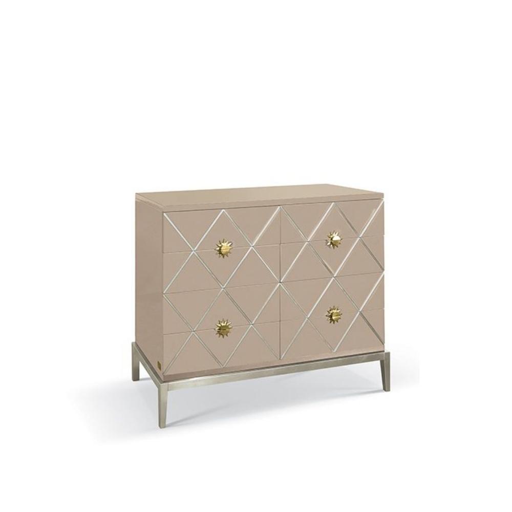 GATSBY Rectangular wood chest of drawers