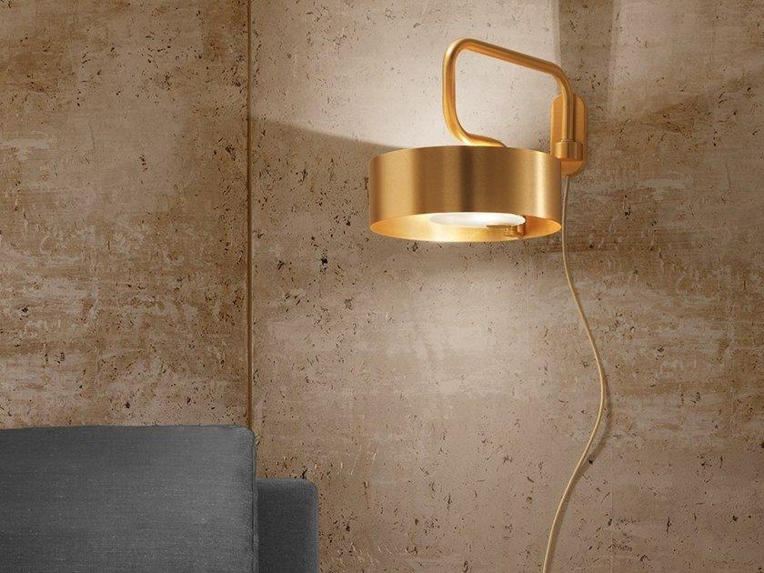 SOUND A1 Metal wall lamp with fixed arm