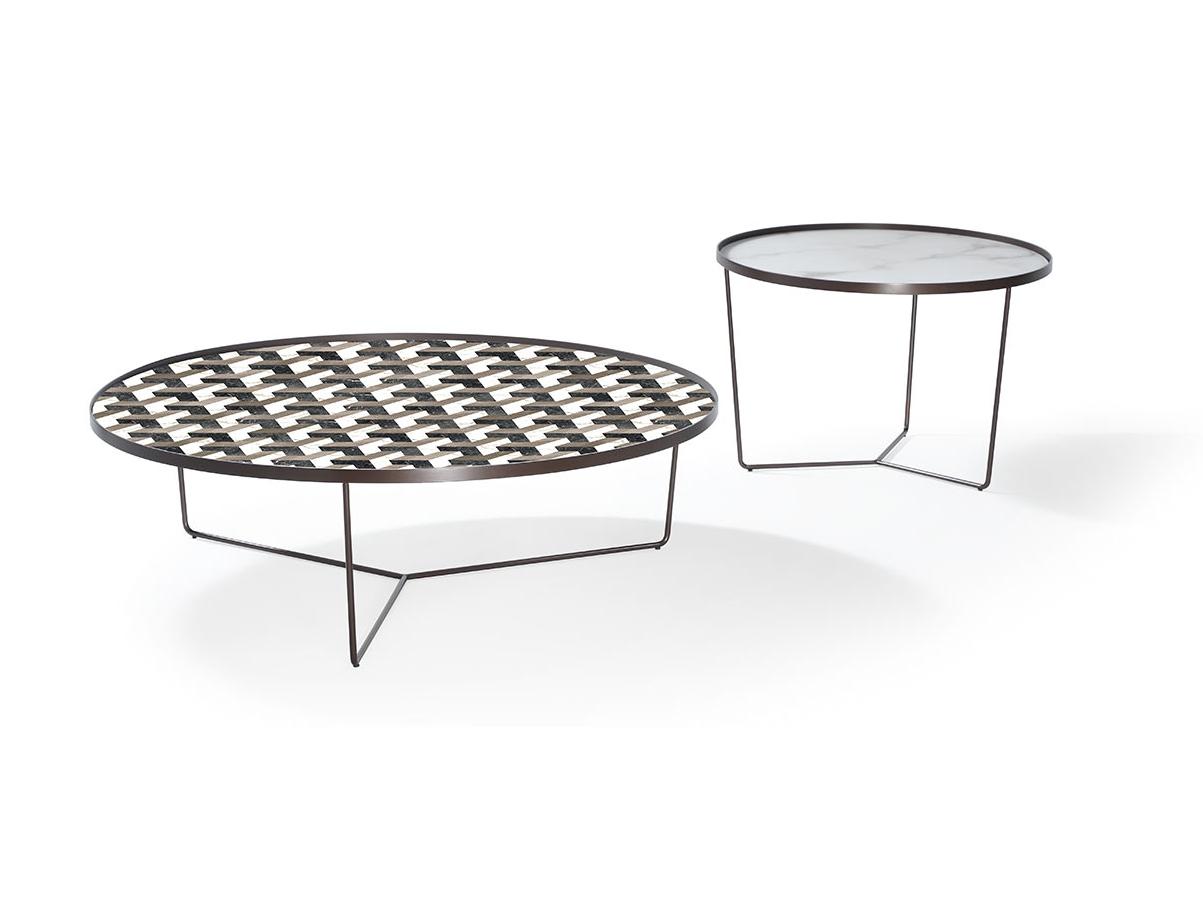 ZENO Round glass coffee table ZENO Round glass coffee table