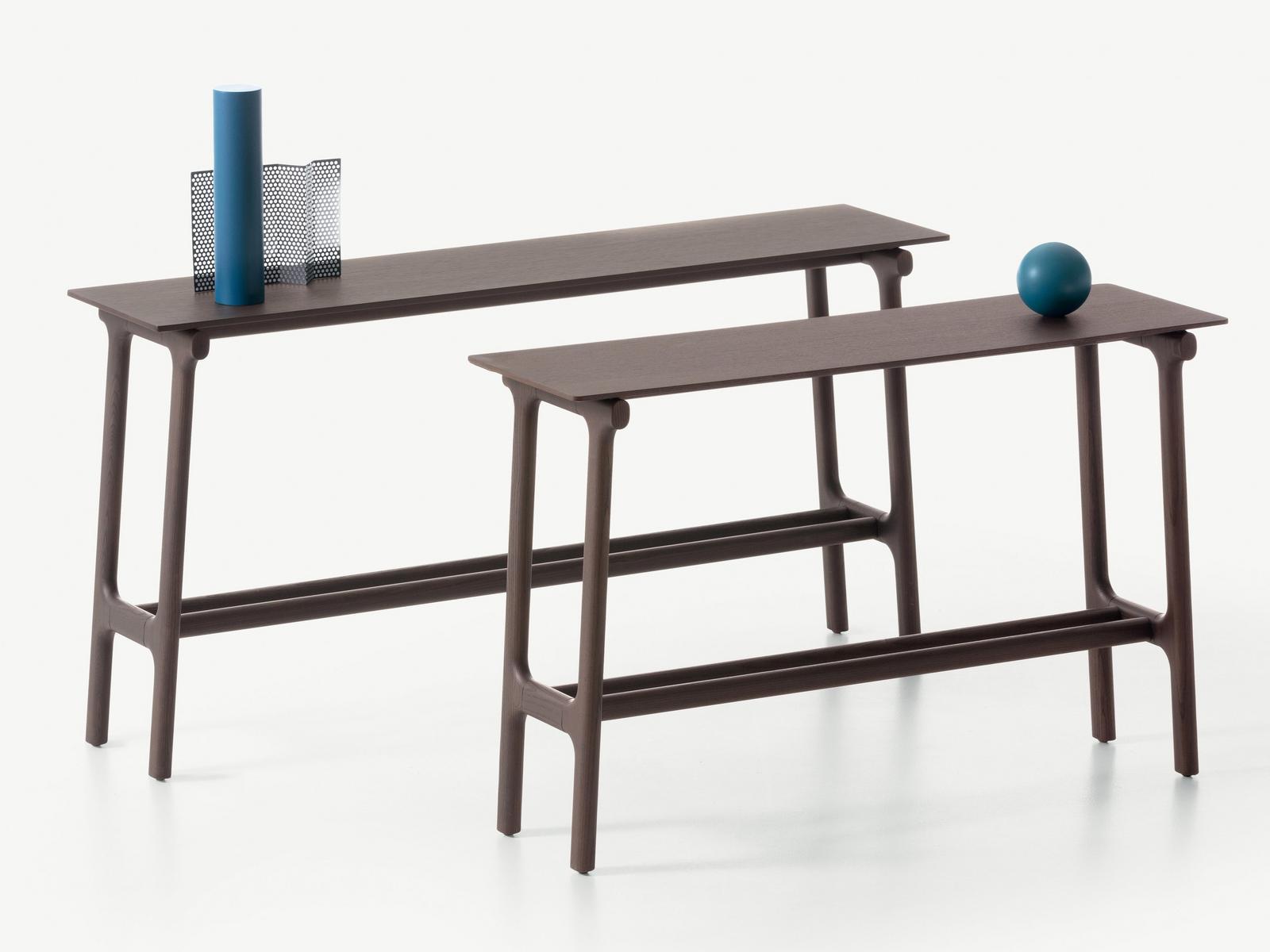 FUSHIMI Rectangular wooden console table