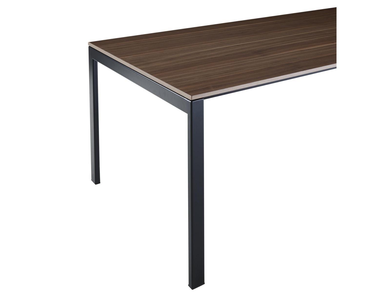 ALLUNGAMI Extending rectangular oak dining table