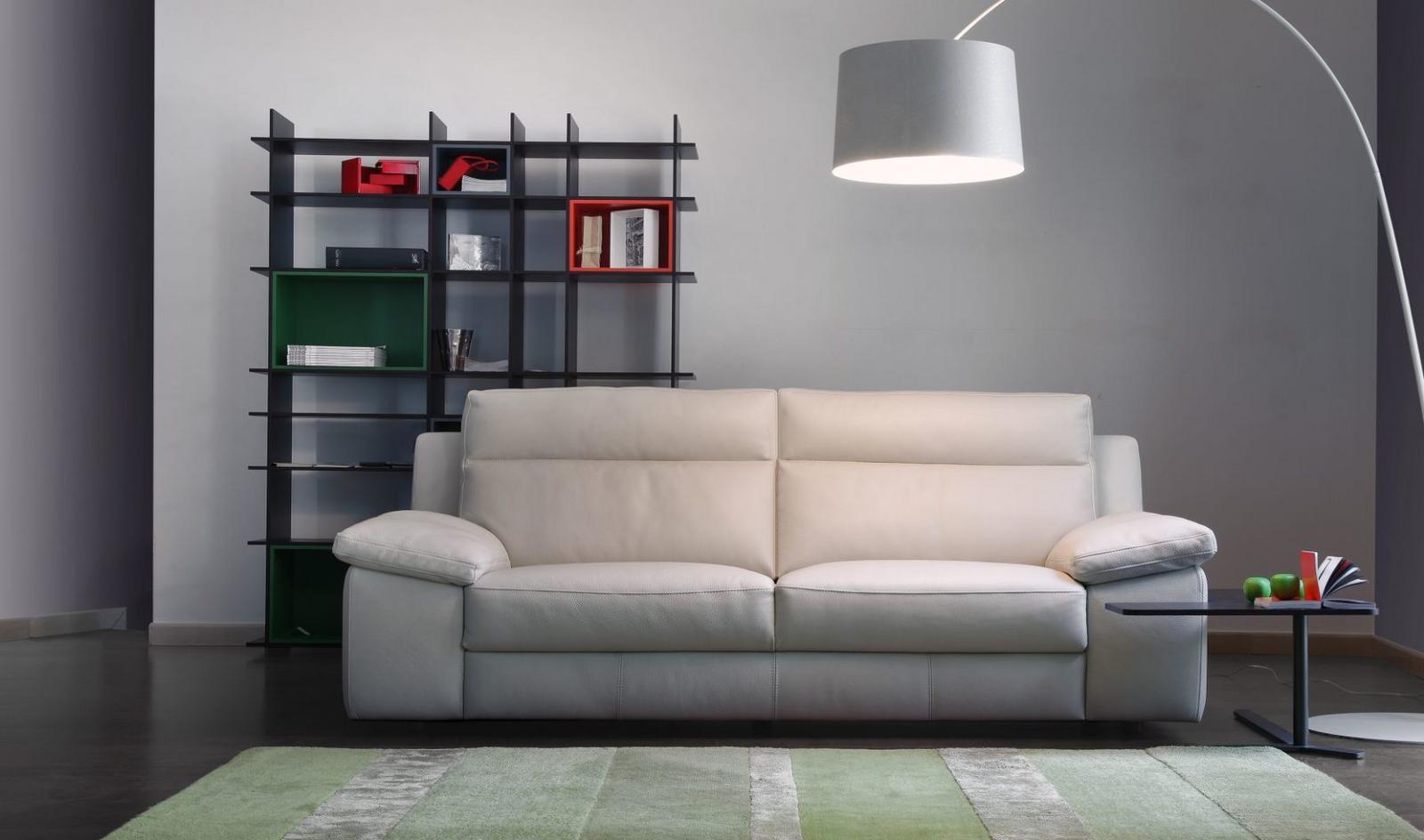 TAYLOR Corner leather sofa