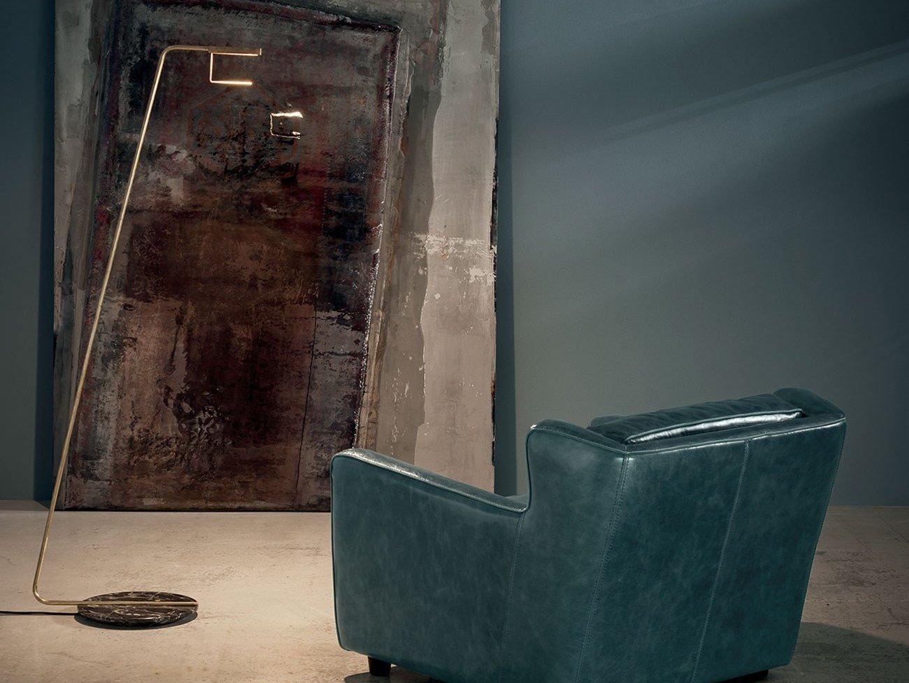 BLADE LED adjustable metal floor lamp