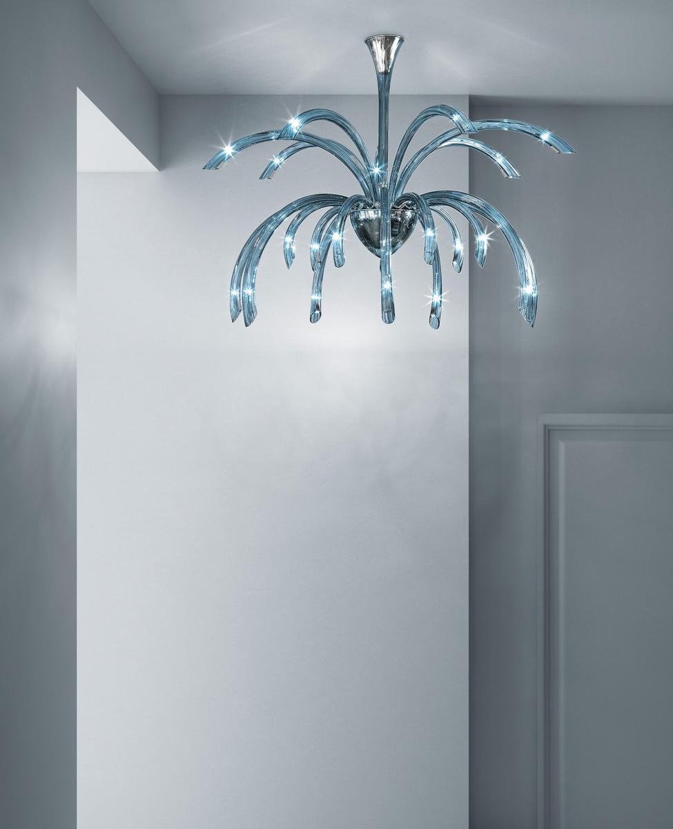 PHOENIX Glass chandelier