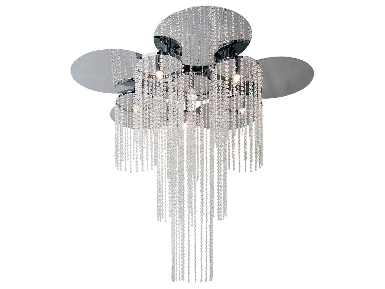 OPUS C5+1 Metal ceiling lamp with crystals OPUS C5+1 Metal ceiling lamp with crystals