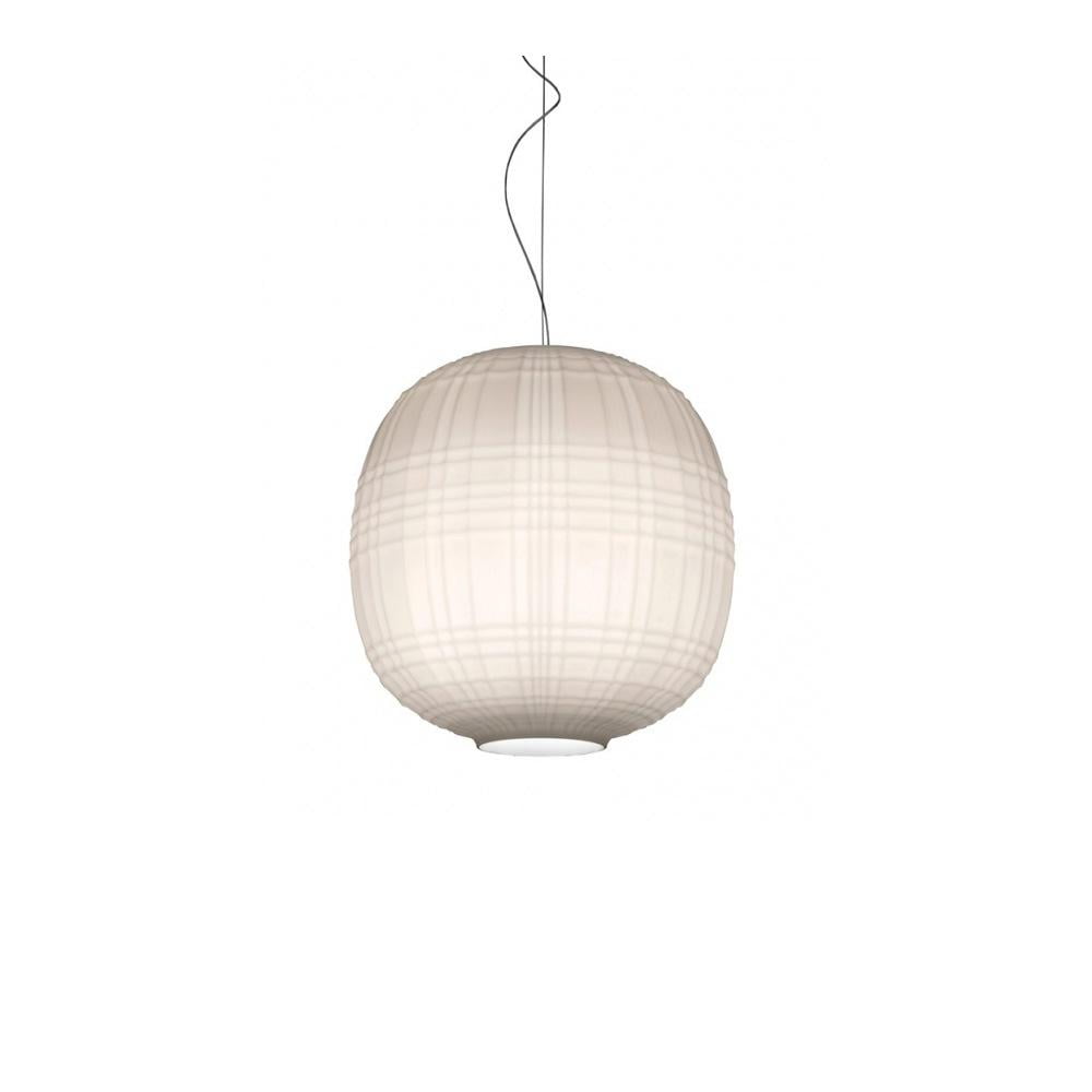 TARTAN Glass pendant lamp