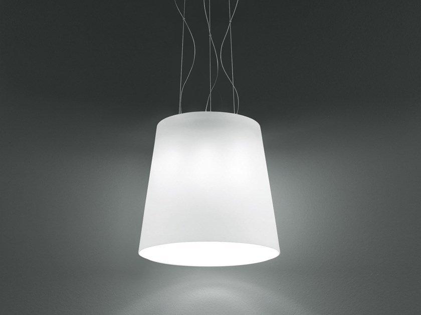 NAXOS SP Satin glass pendant lamp