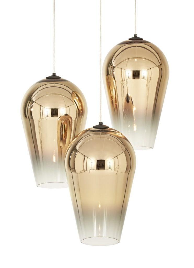 FADE Glass pendant lamp in a contemporary style