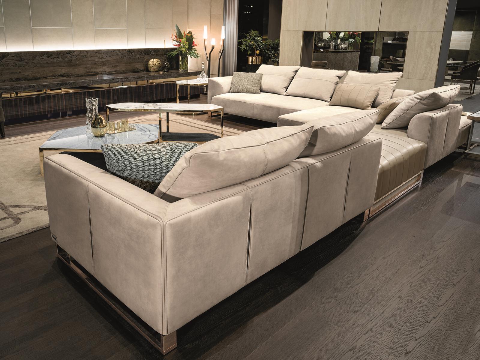 FOLD Sectional fabric sofa
