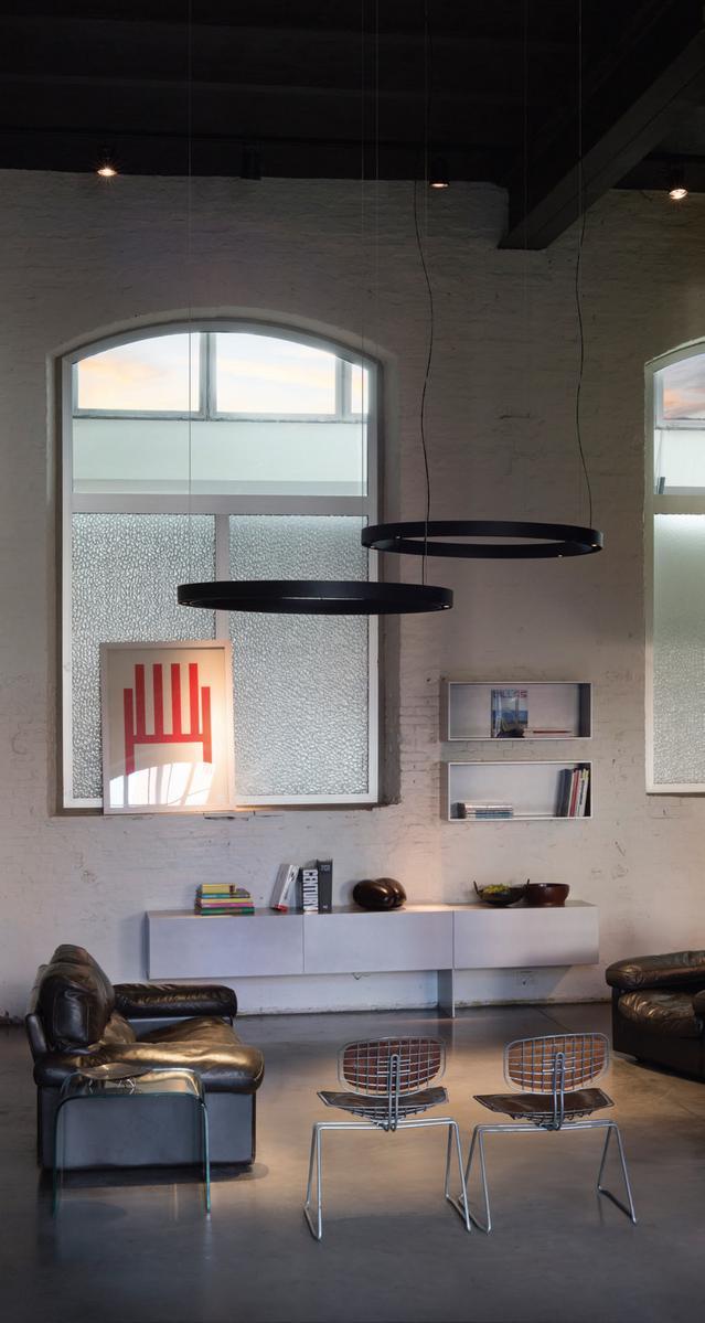 SUPER OH LED direct-indirect light pendant lamp