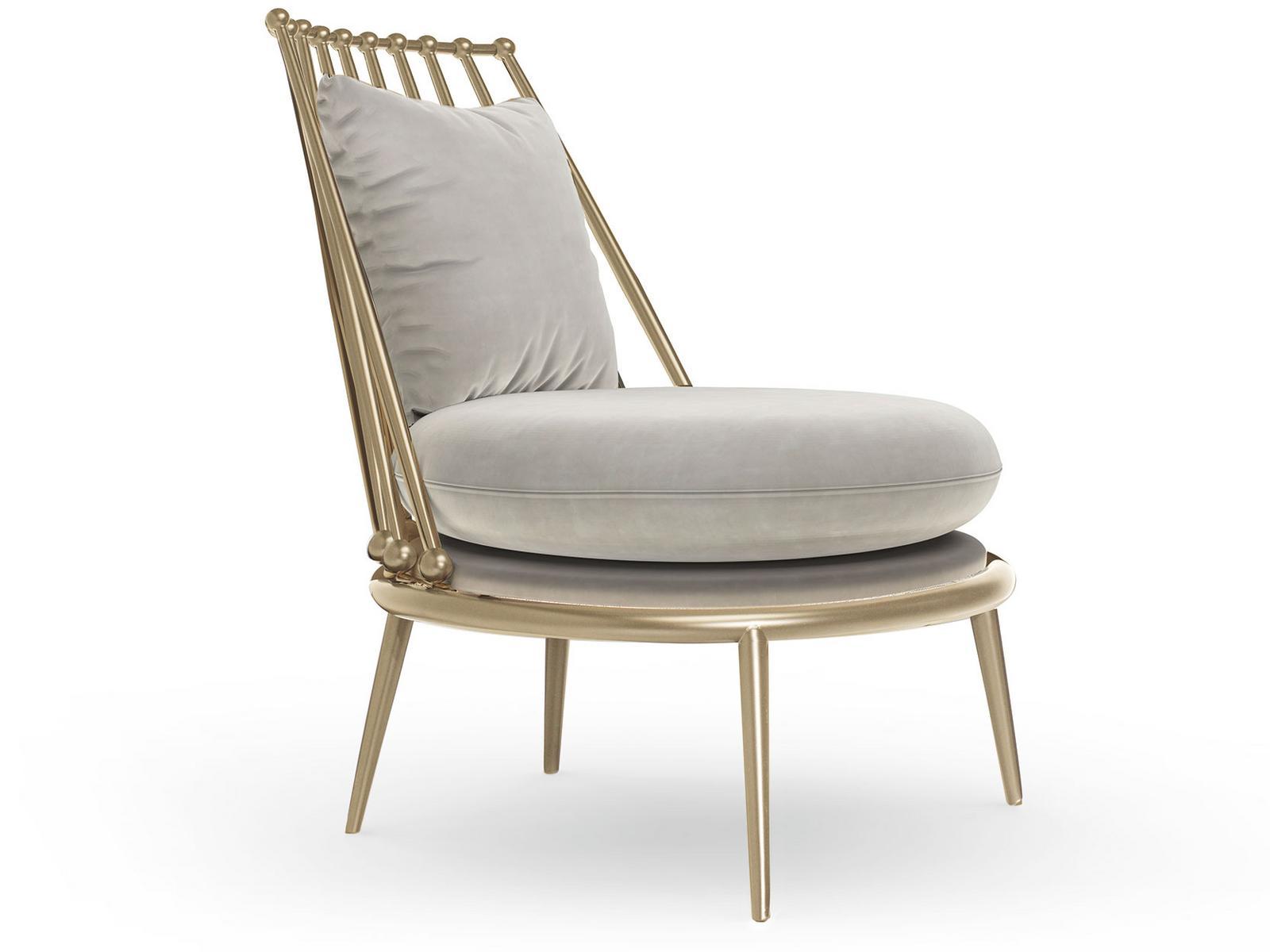 AURORA Metal armchair