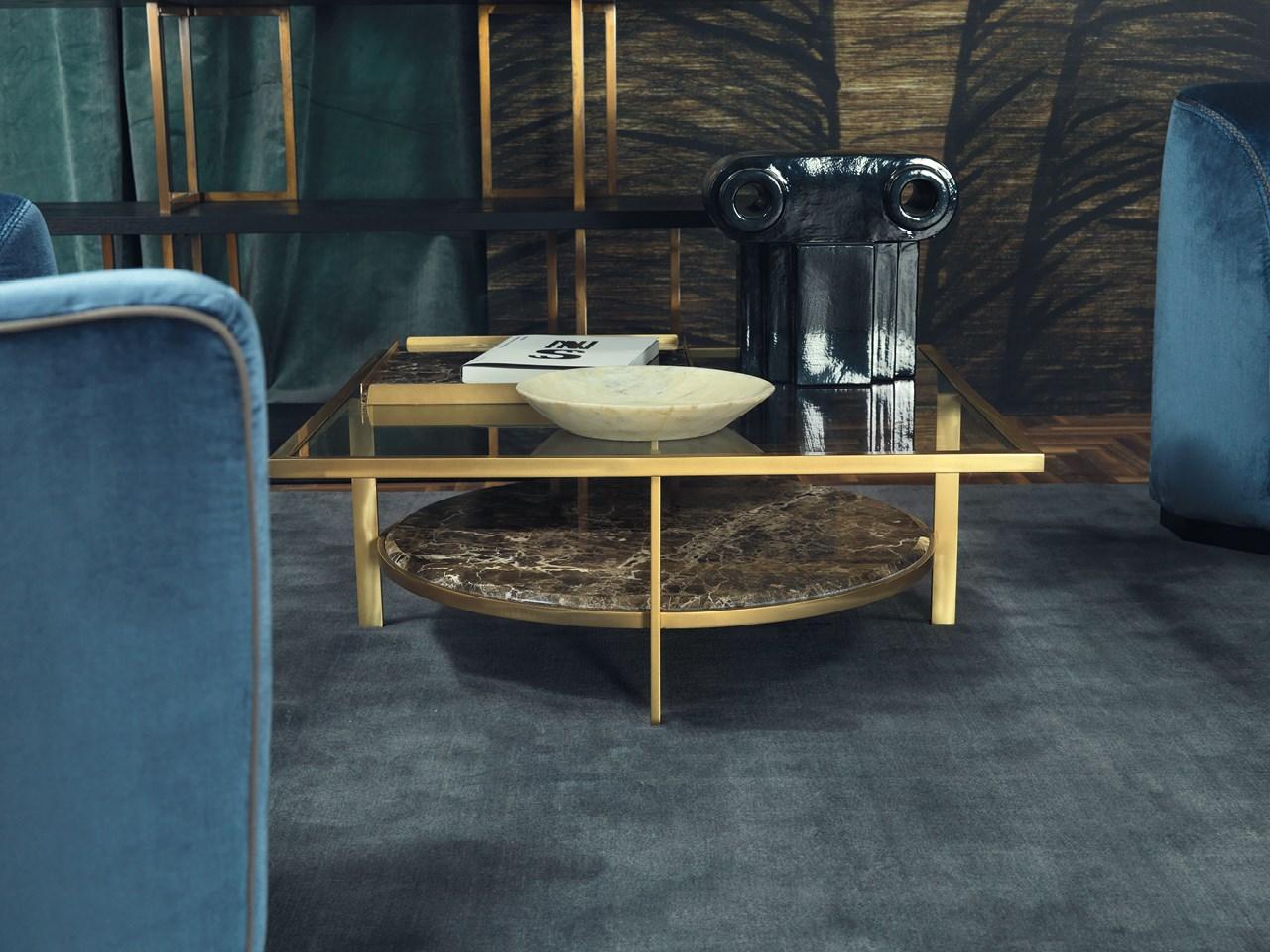 PAUL Square crystal coffee table