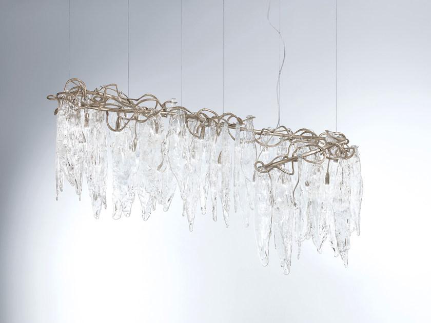 NIAGARA CT3378/36 Handmade bronze pendant lamp