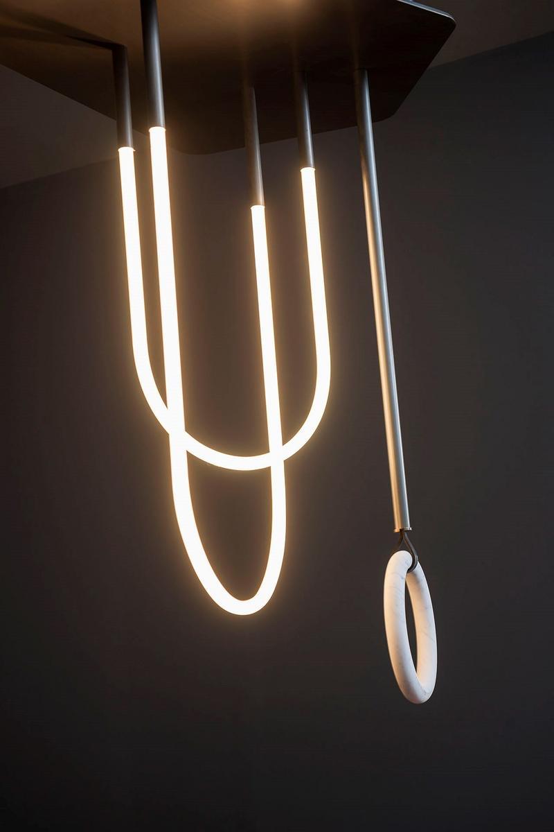 SAY YES Direct light glass ceiling lamp