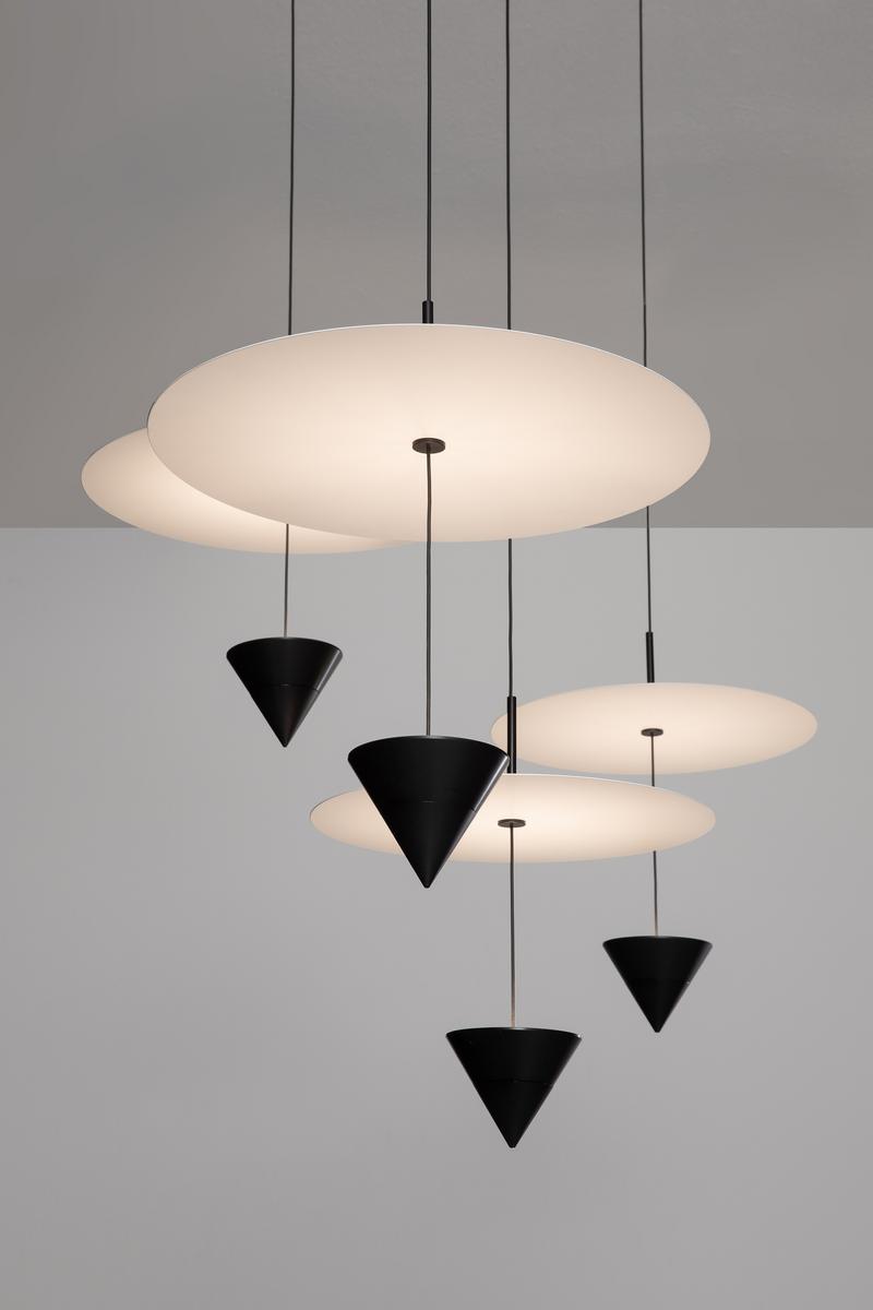 STRALUNATA LED aluminium pendant lamp