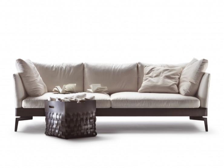 FEEL GOOD 3 seater fabric sofa