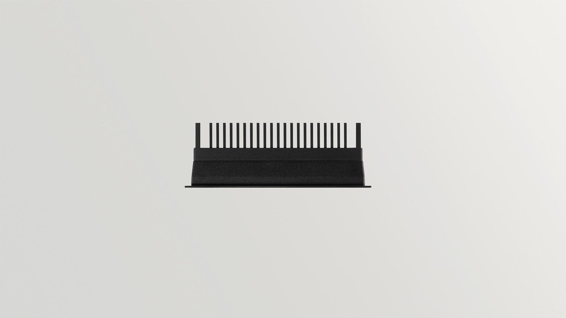 BLACK FOSTER MICRO LED multiple recessed aluminium spotlight