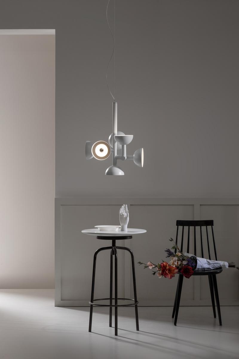 SIBILLA Aluminium pendant lamp
