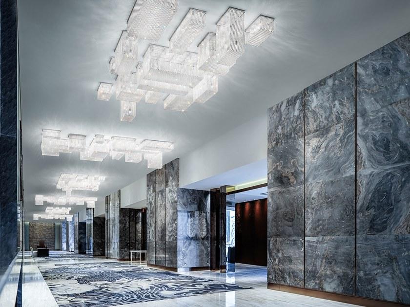 CUBO PL16 200 RC Crystal ceiling lamp