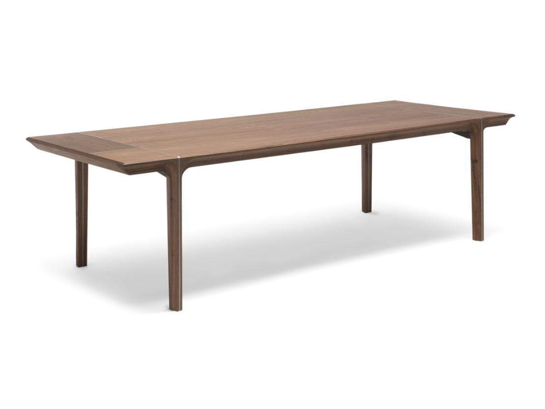 KENDO Rectangular solid wood dining table