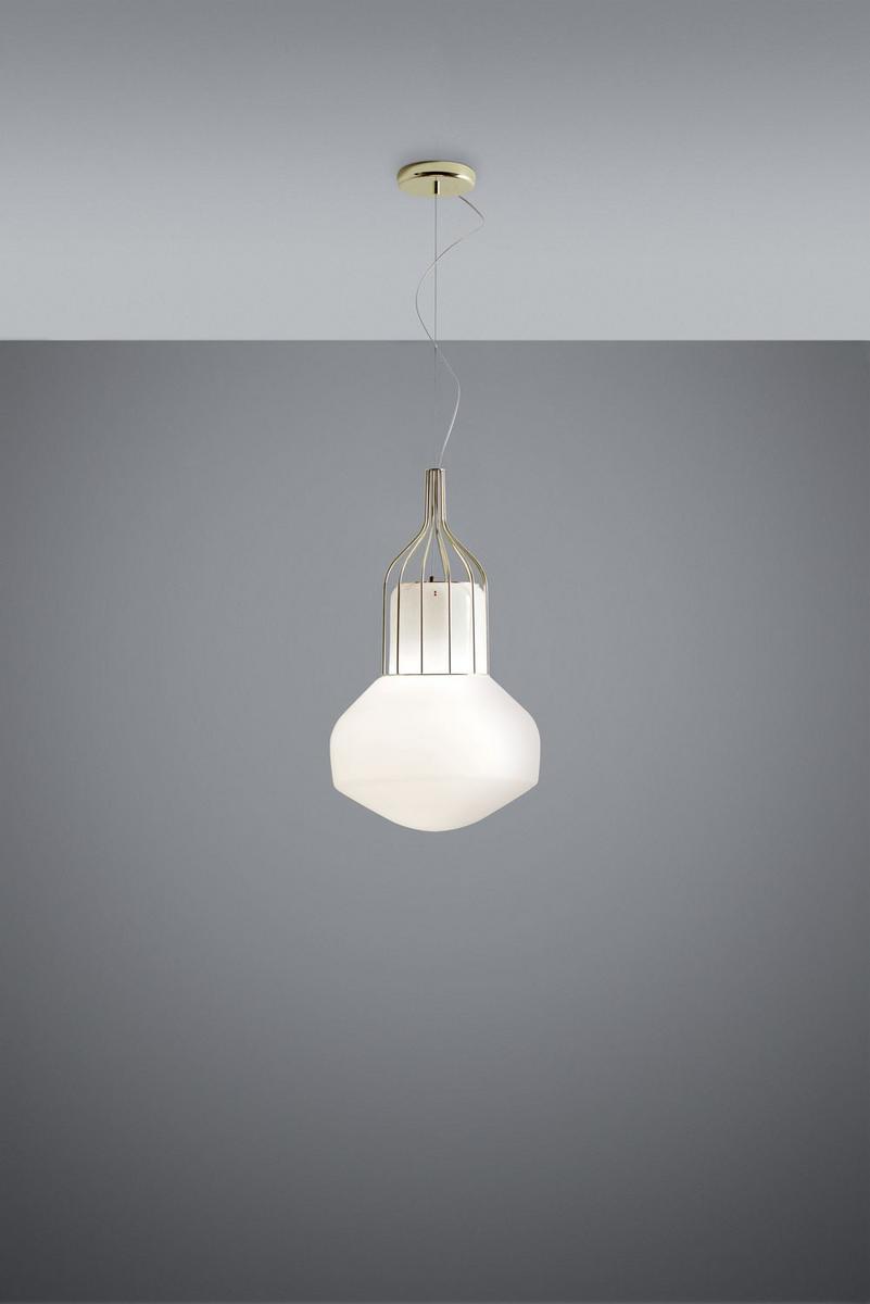AÉROSTAT Blown glass pendant lamp