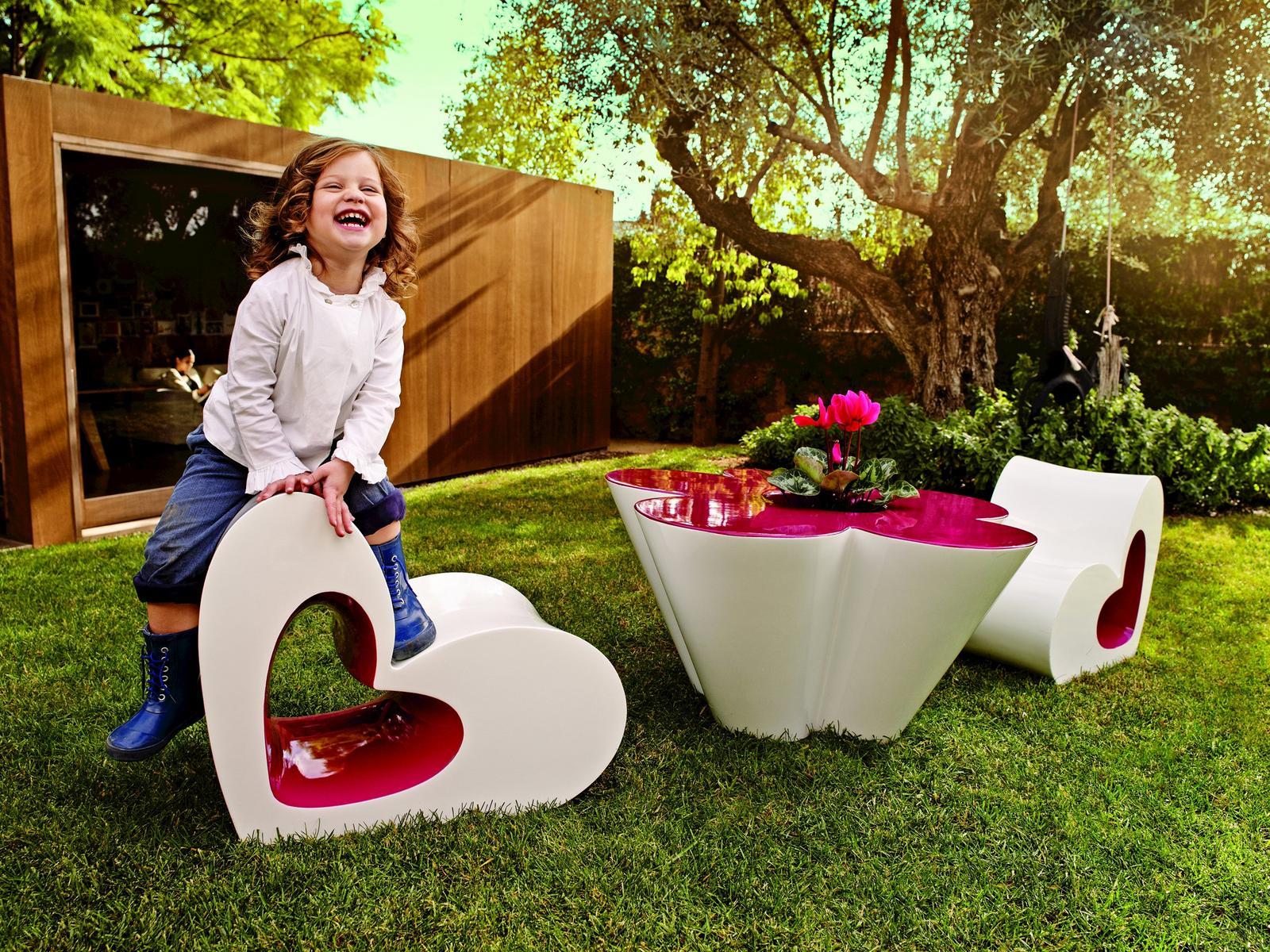 AGATHA Garden side table / garden vase