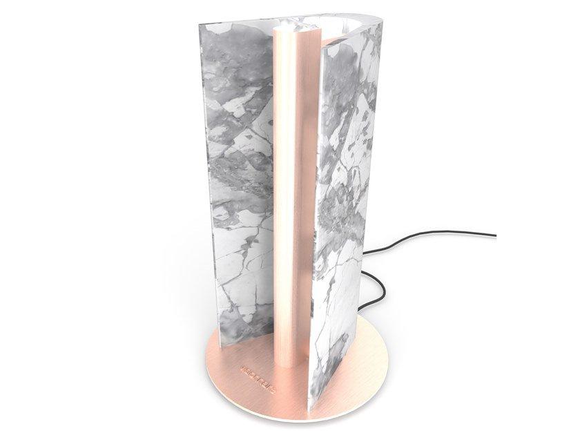 WAVE Marble table lamp