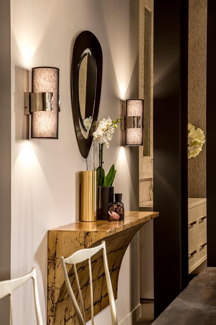 YOLANDA Iron wall lamp