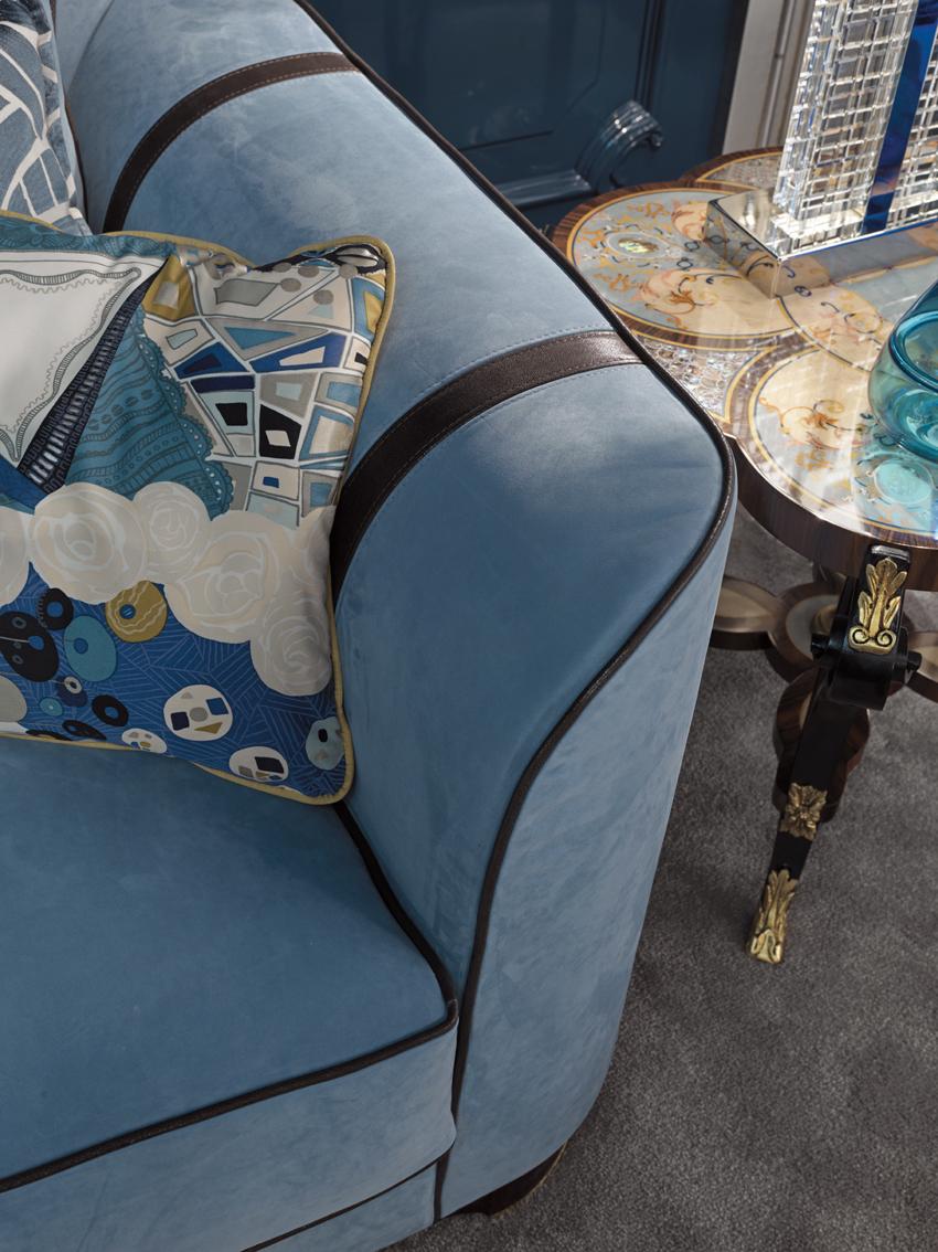 PALAIS ROYAL 3 seater nabuk sofa PALAIS ROYAL 3 seater nabuk sofa