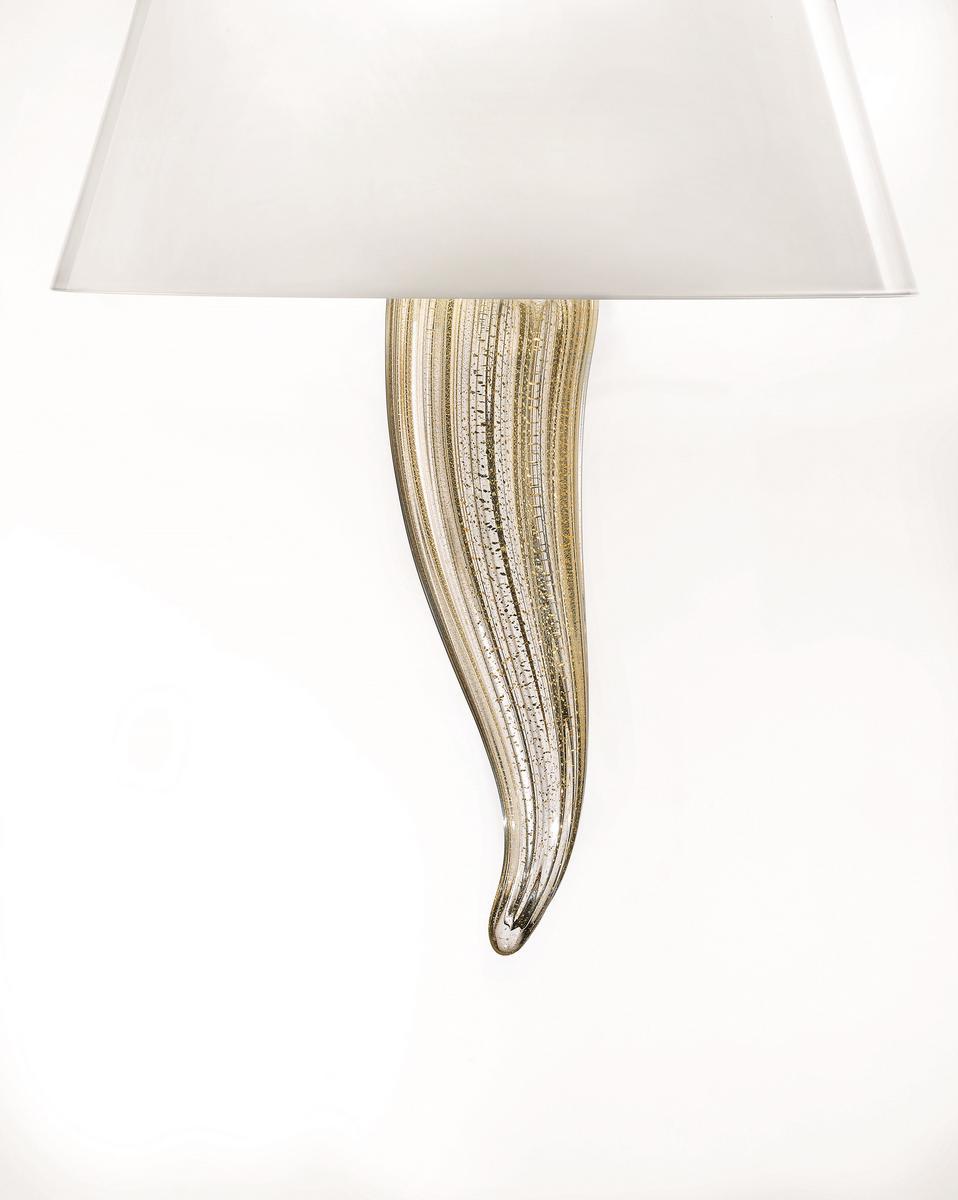 GOCCIA AP Glass wall lamp