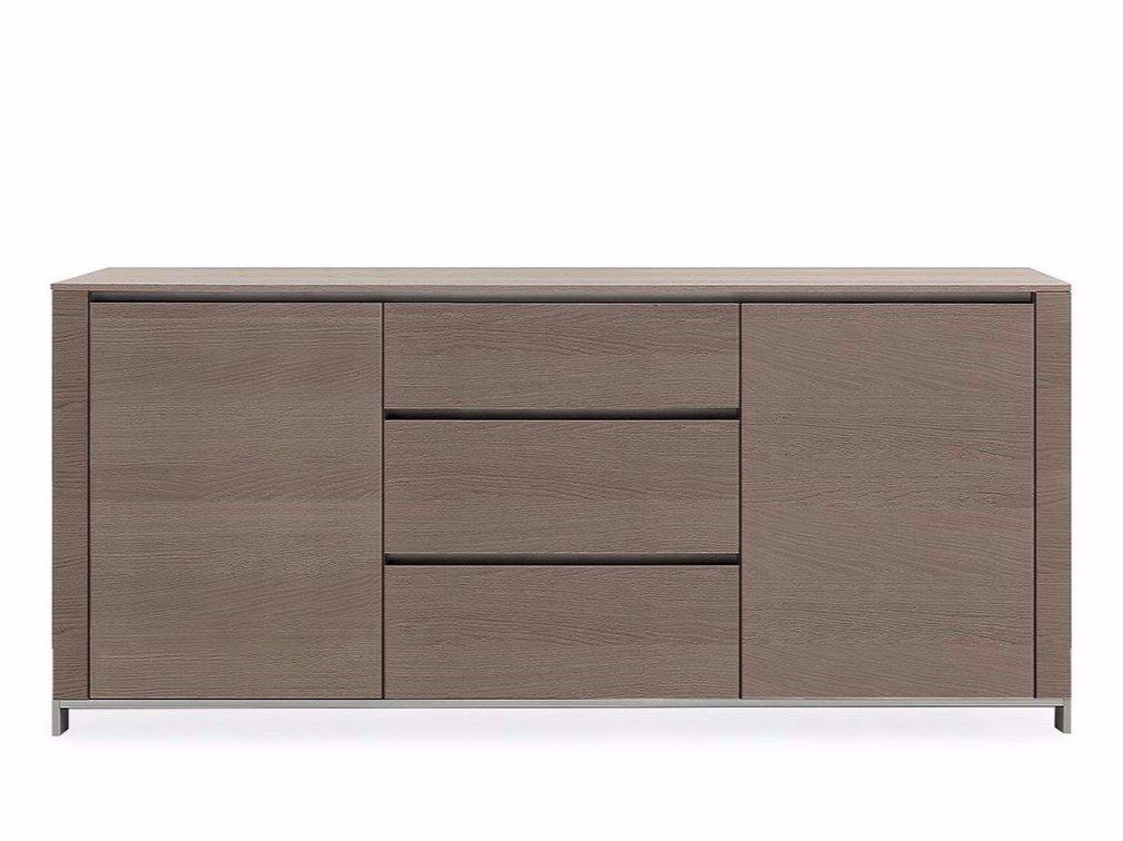 FEBE Wood veneer sideboard with drawers