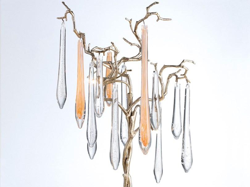 AQUA 6026 Halogen handmade bronze table lamp