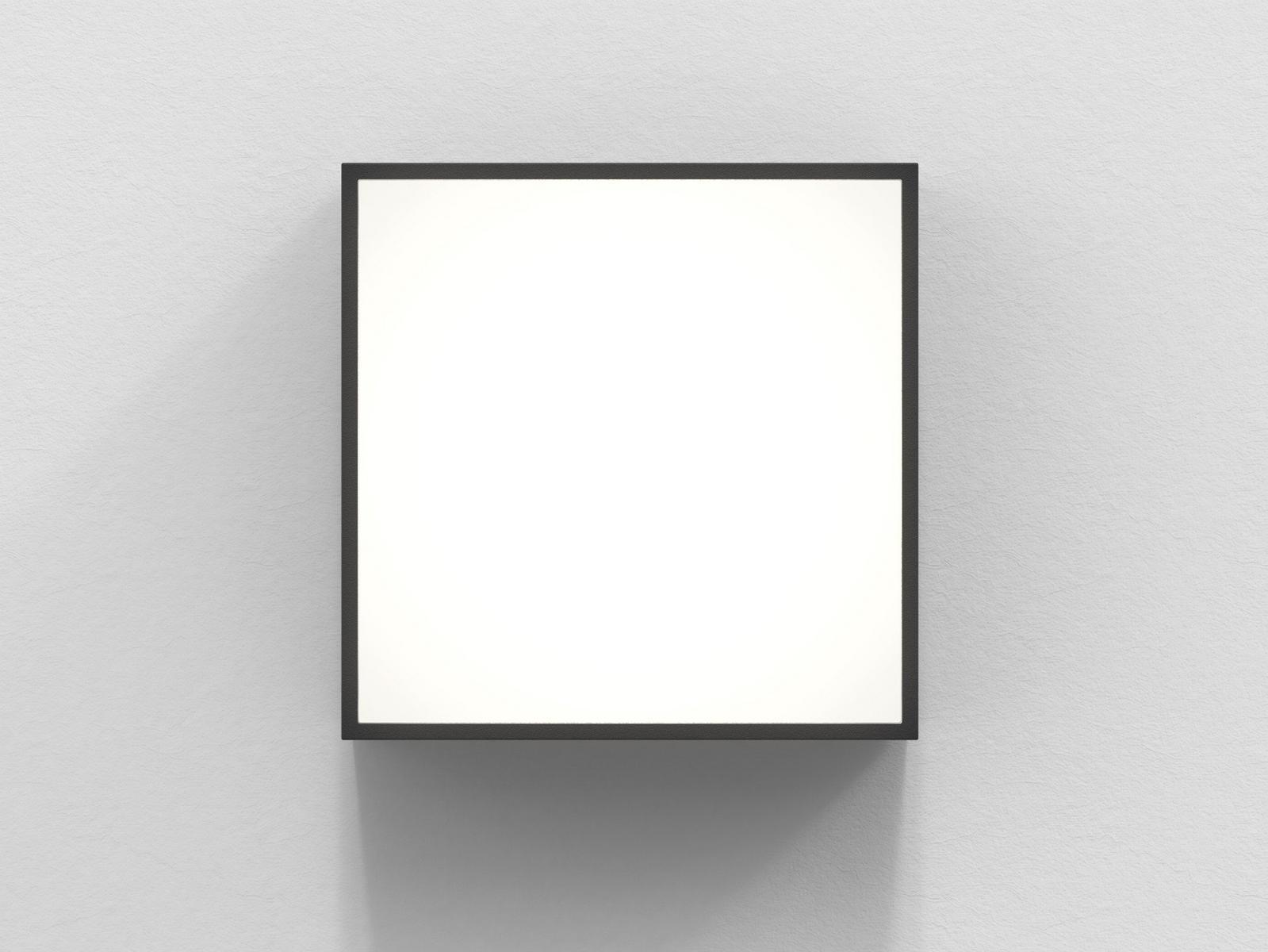 KEA 140 LED outdoor wall lamp in aluminum and polycarbonate