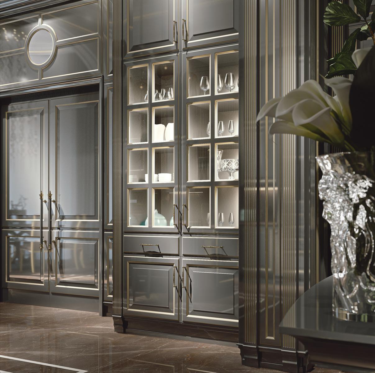 GRAND GOURMET Lacquered kitchen