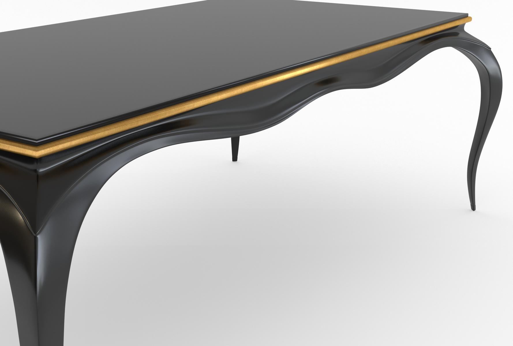 VANESIO Extending rectangular beech table