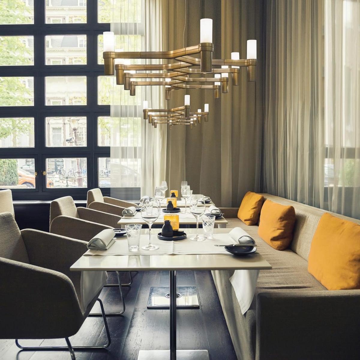 CROWN PLANA LINEA Die cast aluminium pendant lamp