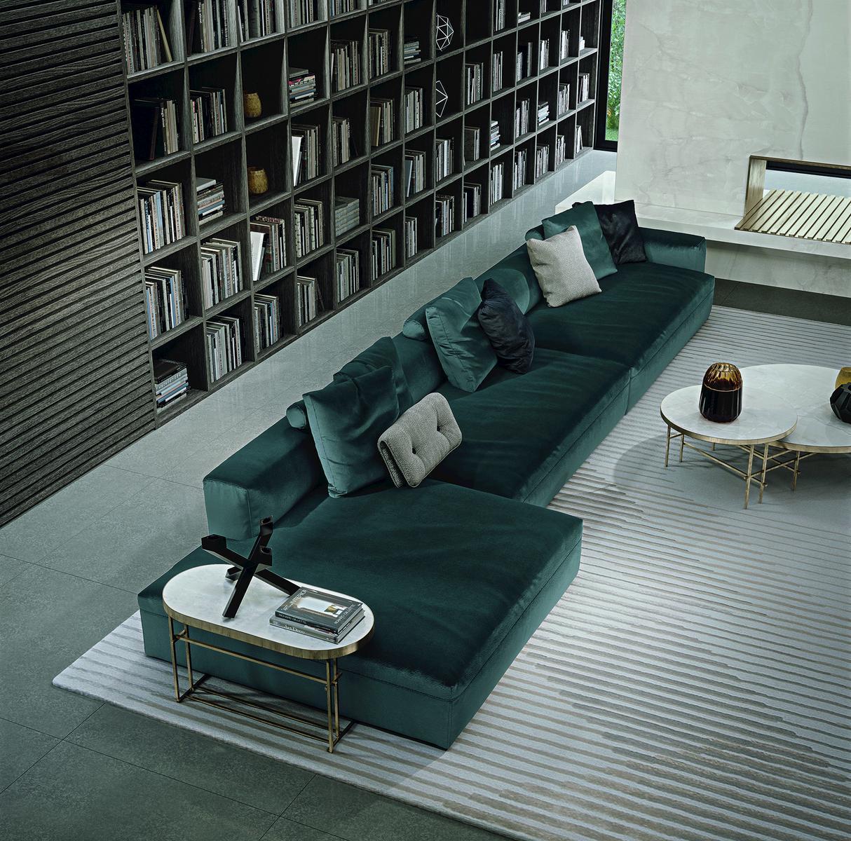COOPER Sectional fabric sofa